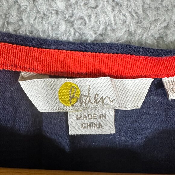 Boden Paulina Jersey Striped Shift Dress - Picture 10 of 15